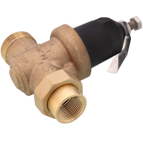 Main product image of 3/4" Wilkins 600XL FNPT x FNPT Pressure Reducing Valve (Lead Free) w/ Less Union Assembly and Tailpiece