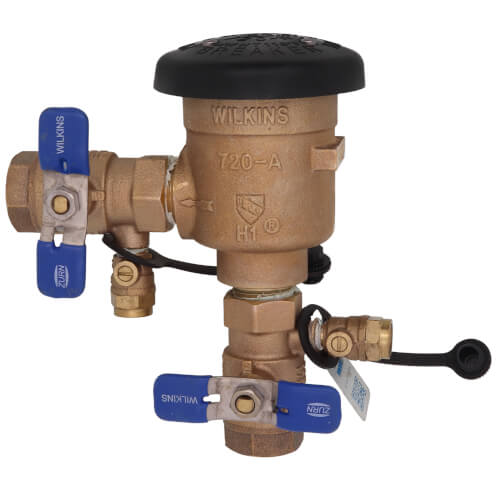 34720A Zurn 34720A 3/4" Wilkins 720A Pressure Vacuum Breaker Assembly