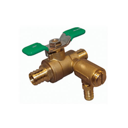 Main product image of 3/4" Full-Port Bronze Ball Valve w/ 125 PSI Relief Setting & 1/2" Drain Fitting (Lead Free)