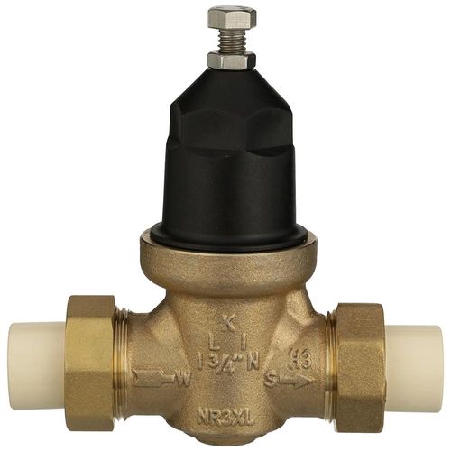 Main product image of 3/4" Water Pressure Reducing Valve (Union FNPT) w/ CPVC Tailpiece