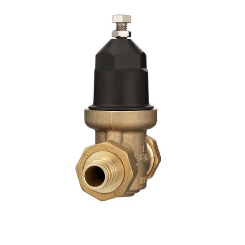 Main product image of 3/4" Lead Free FNPT Double Union Pressure Reducing Valve w/ ASTM F1960 Male Barbed PEX Tailpiece