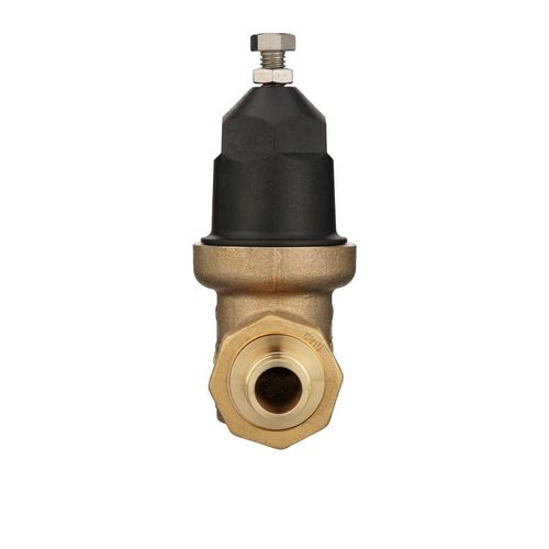 Main product image of 3/4" Lead Free FNPT Double Union Pressure Reducing Valve w/ ASTM F1960 Male Barbed PEX Tailpiece