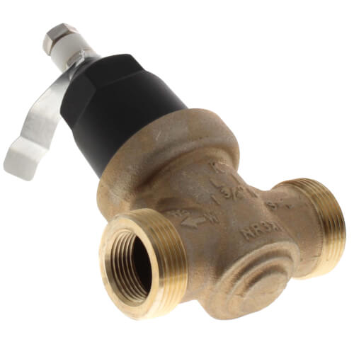 Main product image of 3/4" Lead Free Pressure Reducing Valve, FNPT Union x FNPT, Sealed Cage, SS Adj Screw, 15-150psi