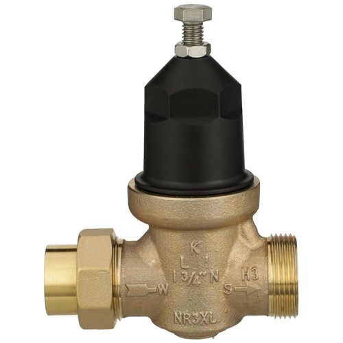 Main product image of 3/4" Lead Free FNPT Pressure Reducing Valve, Tapped & Plugged for Gauge