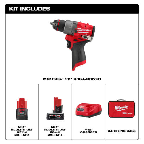 Main product image of M12 FUEL 1/2" Drill/Driver Kit