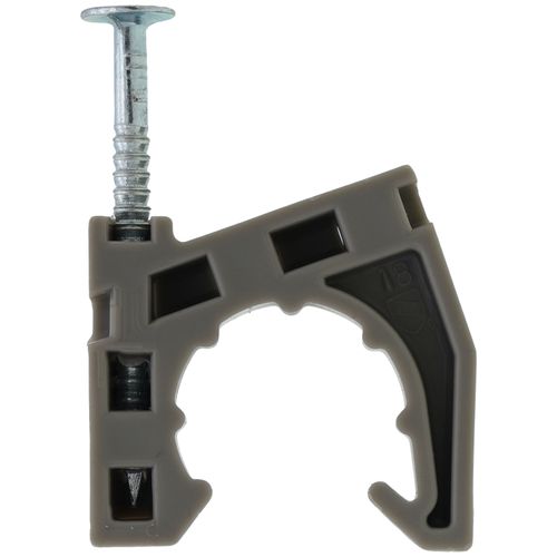 Main product image of 1/2" Stand-Off Pipe Clamp with Nail (Bucket of 500)