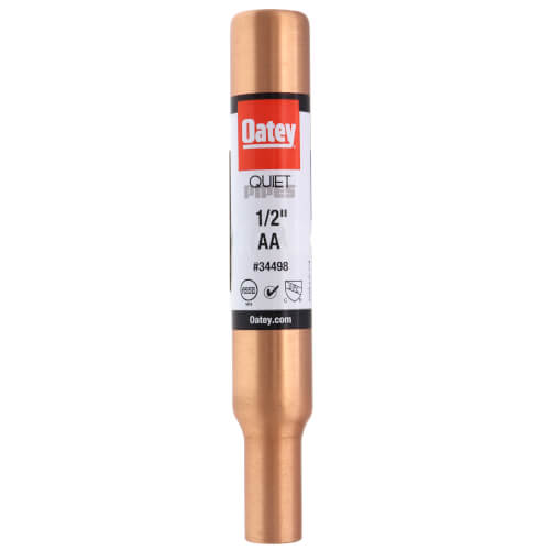 Main product image of 1/2" Quiet Pipes Male Sweat/Press Straight Hammer Arrestor (Size AA)