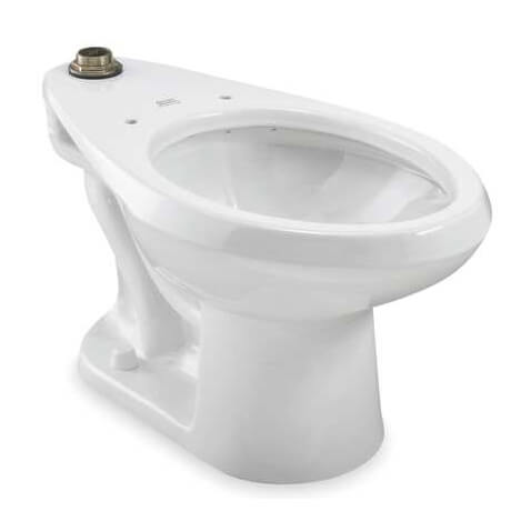 Main product image of Madera 1.1/1.28/1.6 gpf (4.2 - 6.0 Lpf) 15" Height Top Spud Elongated EverClean Toilet Bowl Only (White)