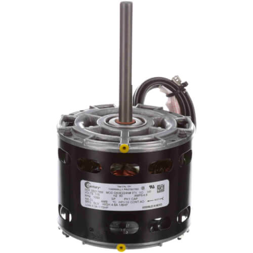 Main product image of 5" 2-Speed Single Shaft Open Fan/Blower Motor (4.8-3.3A, 115V, 1050 RPM, 1/8, 1/10 HP)