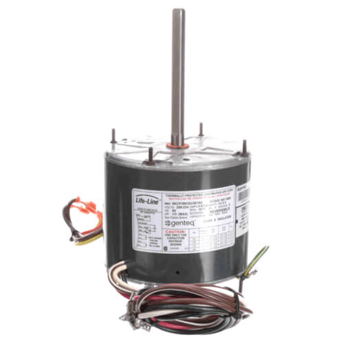 3465 - Genteq Motors 3465 - 2 Speed Condenser Fan & Heat Pump Motor 1/3 ...