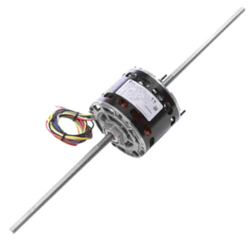 Main product image of 5" 4-Speed Double Shaft Fan/Blower Motor Less Base (115V, 1550 RPM, 1/8, 1/12, 1/20, 1/30 HP)
