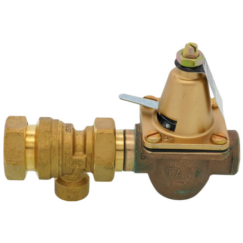 Main product image of 1/2" Brass Combination Boiler Feed Valve & Backflow (NPT x NPT)