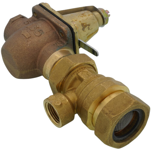 Main product image of 3/4" Brass Combination Boiler Feed Valve & Backflow (NPT x NPT)