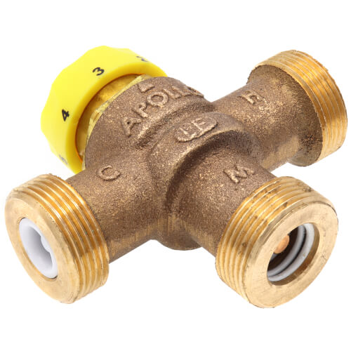Main product image of 3/4" Sweat Thermostatic Mixing Valve (Lead-Free)