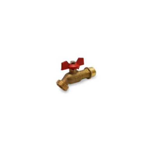 Nibco - 3/4" MIPT Boiler Drain With 1/4" Turn Handle