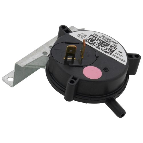Main product image of 0.22"WC 1/4" Barb Connection SPST Pressure Switch, 34M73
