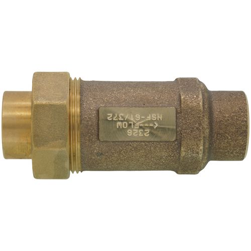 Main product image of 3/4" x 3/4" Lead Free Wilkins 700XL Dual Check Valve, Union FNPT x FNPT