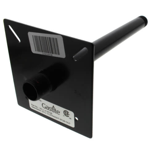 3/4" MNPT Straight Stub-Out (12" Length)