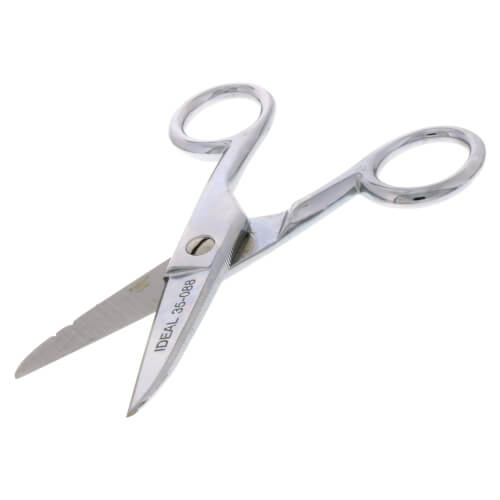 35-088 - Ideal 35-088 - Electrician Scissor with Stripping Notch