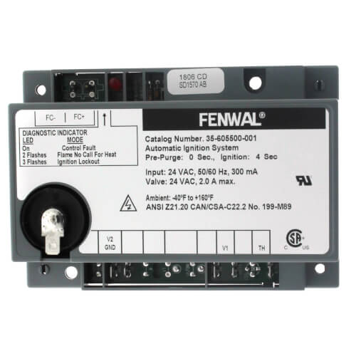 Main product image of Direct Spark Ignition Control, 24V (No PP, 4 sec. TFI)