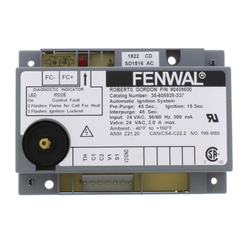 Main product image of Roberts Gordon 24VAC Direct Spark CSA Ignition Module