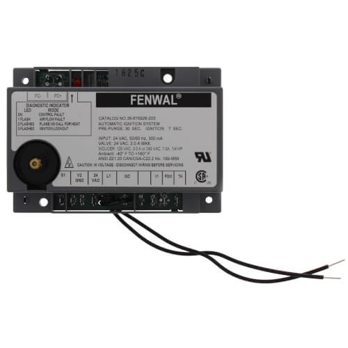 Main product image of Direct Spark Ignition Control, 24v w/ 15 sec. Prepurge (10 sec. TFI)