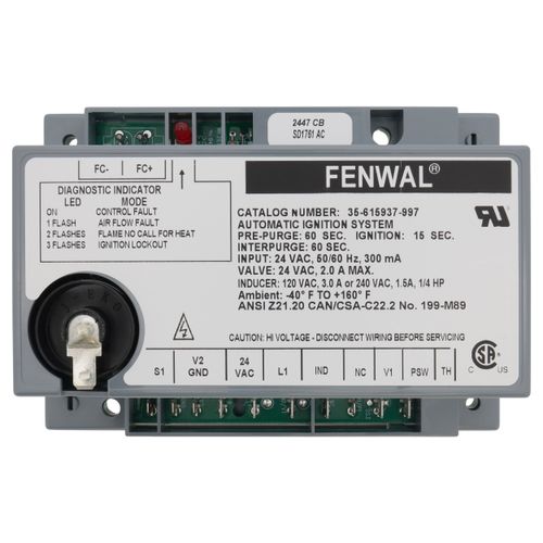 Main product image of Direct Spark Ignition Control, 24v w/ 60 sec. Prepurge (15 sec. TFI)