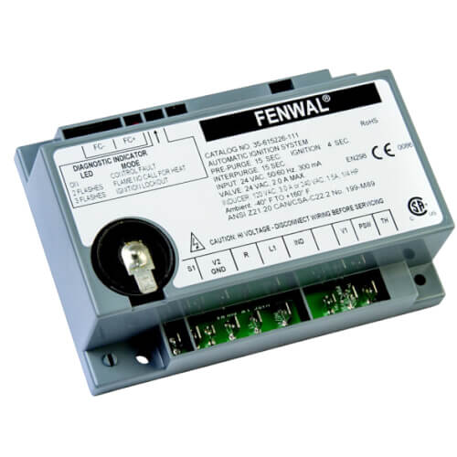 Main product image of Hot Surface Ignition Control, 24v w/ 0 sec. Prepurge (15 sec. TFI)