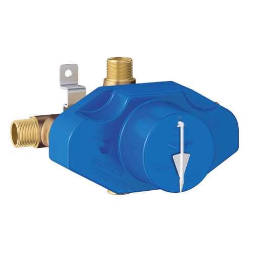 Main product image of Grohsafe Pressure Balance Rough-In Valve, 1/2" Universal Inlets and Outlets