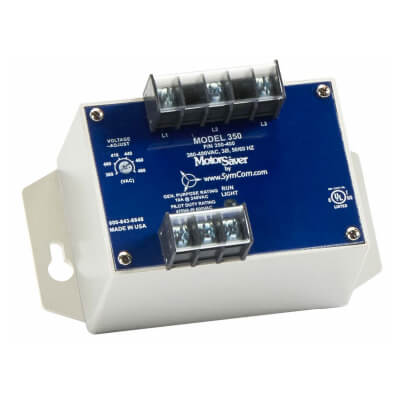 Main product image of 3 Phase DPDT Variable Restart Delay Line Voltage Monitor (190-240V)