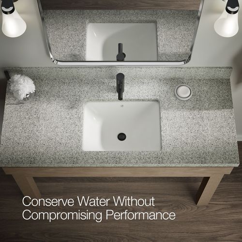 Main product image of Elate Single Handle Bathroom Faucet (Matte Black), K-35048-4-BL