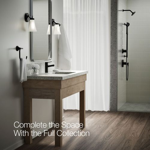 Main product image of Elate Single Handle Bathroom Faucet (Matte Black), K-35048-4-BL