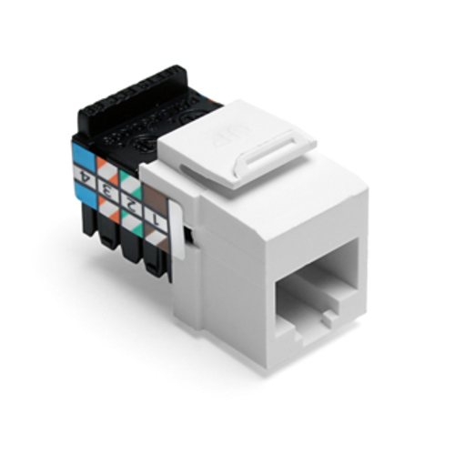 Main product image of Voice Grade Quickport, Jack, 8p8c (White)