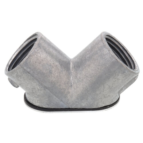 Main product image of 1/2" Rigid/Rigid Zinc Pull Elbow w/ Gasket