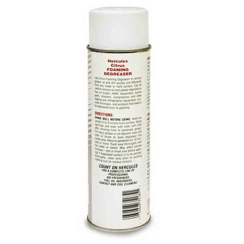 35185 - Hercules 35185 - Citrus Foam Degreaser - 17 oz. aerosol can