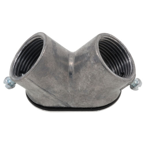 Main product image of 3/4" Rigid/Rigid Zinc Pull Elbow w/ Gasket