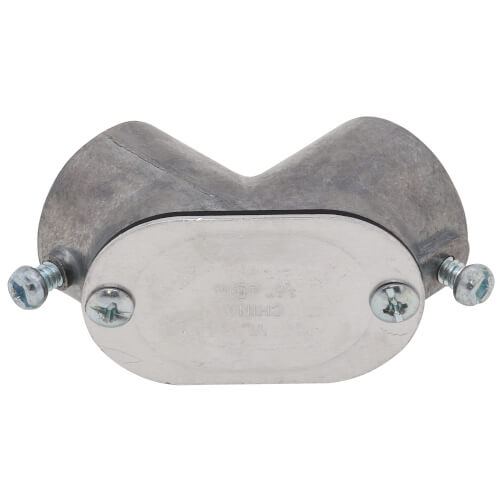 Main product image of 3/4" Rigid/Rigid Zinc Pull Elbow w/ Gasket