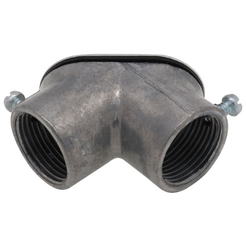 Main product image of 3/4" Rigid/Rigid Zinc Pull Elbow w/ Gasket
