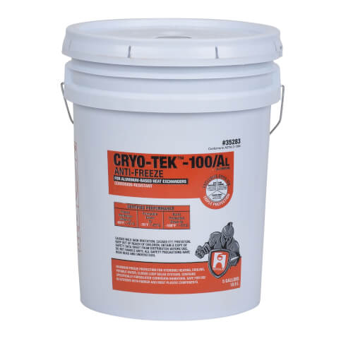 Main product image of Cryo-Tek 100 Al Glycol for Aluminum Heat Exchangers (5 Gallons)