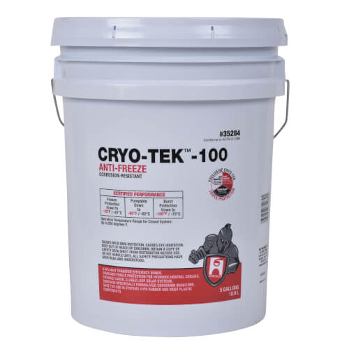 Main product image of Cryo-Tek 100 Anti-Freeze / Glycol (5 Gallon)