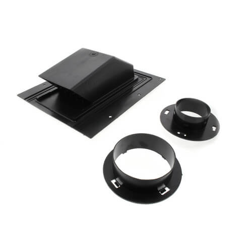 354R Lambro Industries 354R 3" & 4" Black Plastic Roof Vent