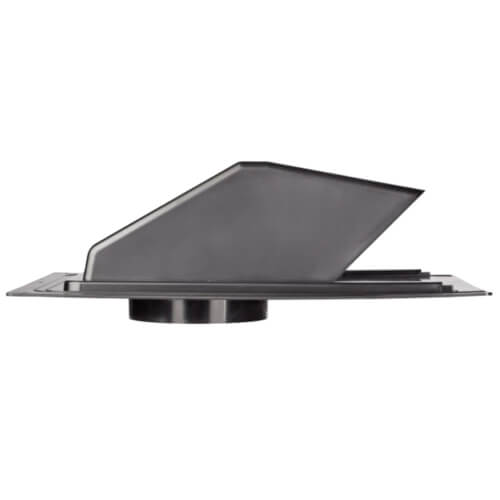 Main product image of 5" Black Plastic Roof Vent
