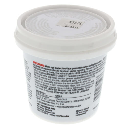 Main product image of 1/2 pt. Regular Body Furnace Cement