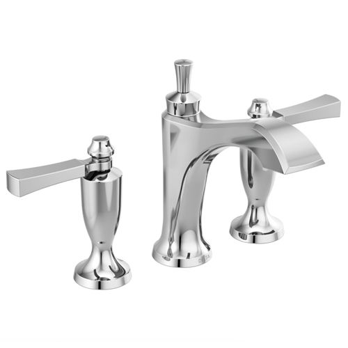 Main product image of Dorval 2 Handle Widespread Bathroom Faucet (Chrome), 3556-MPU-DST