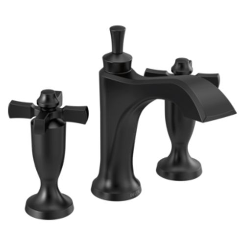 Main product image of Dorval 2 Handle Widespread Bathroom Faucet, 3557-BLMPU-DST