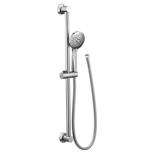 Main product image of Chrome 5 Function Eco-performance Handheld Shower w/ Slide Bar 1.75 Gpm, 3558EP
