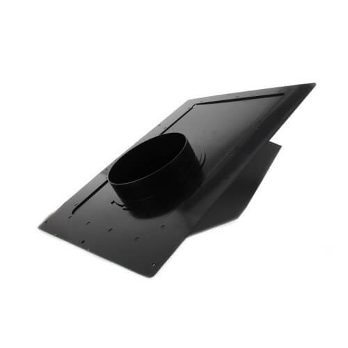 Main product image of 6" Black Plastic Roof Vent