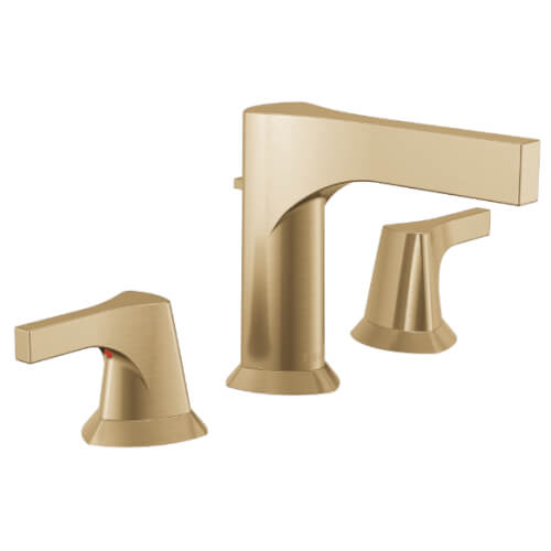 Main product image of Zura Two Handle Widespread Bathroom Faucet (Champagne Bronze), 3574-CZMPU-DST