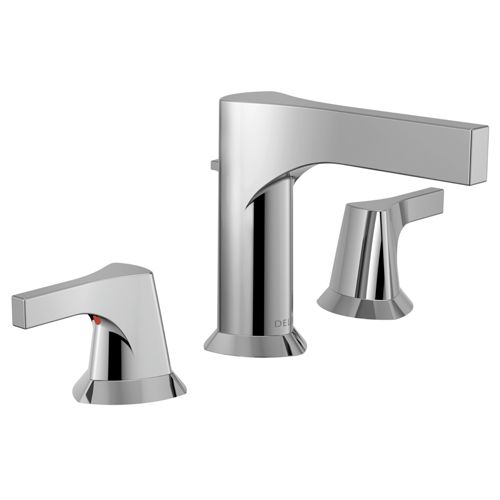 Main product image of Zura Two Handle Widespread Bathroom Faucet, 1.20 GPM (Chrome), 3574-MPU-DST