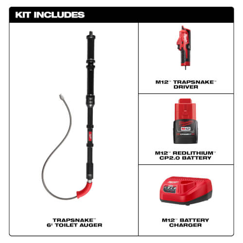 Main product image of M12 TRAPSNAKE 6' Toilet Auger